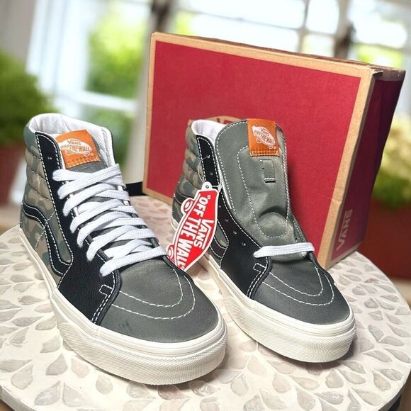 VANS Sk8-Hi Mixed Utility Camo Sneakers Men’s 5 Women’s 6.5 New in Box - Picture 4 of 16
